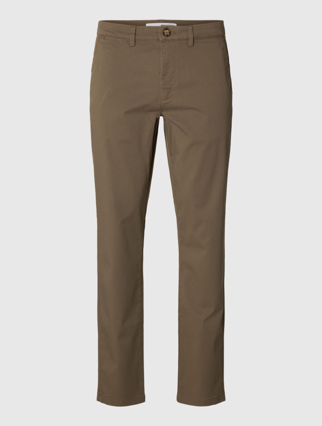 Selected Homme - Miles Slim Fit Chino - Brown
