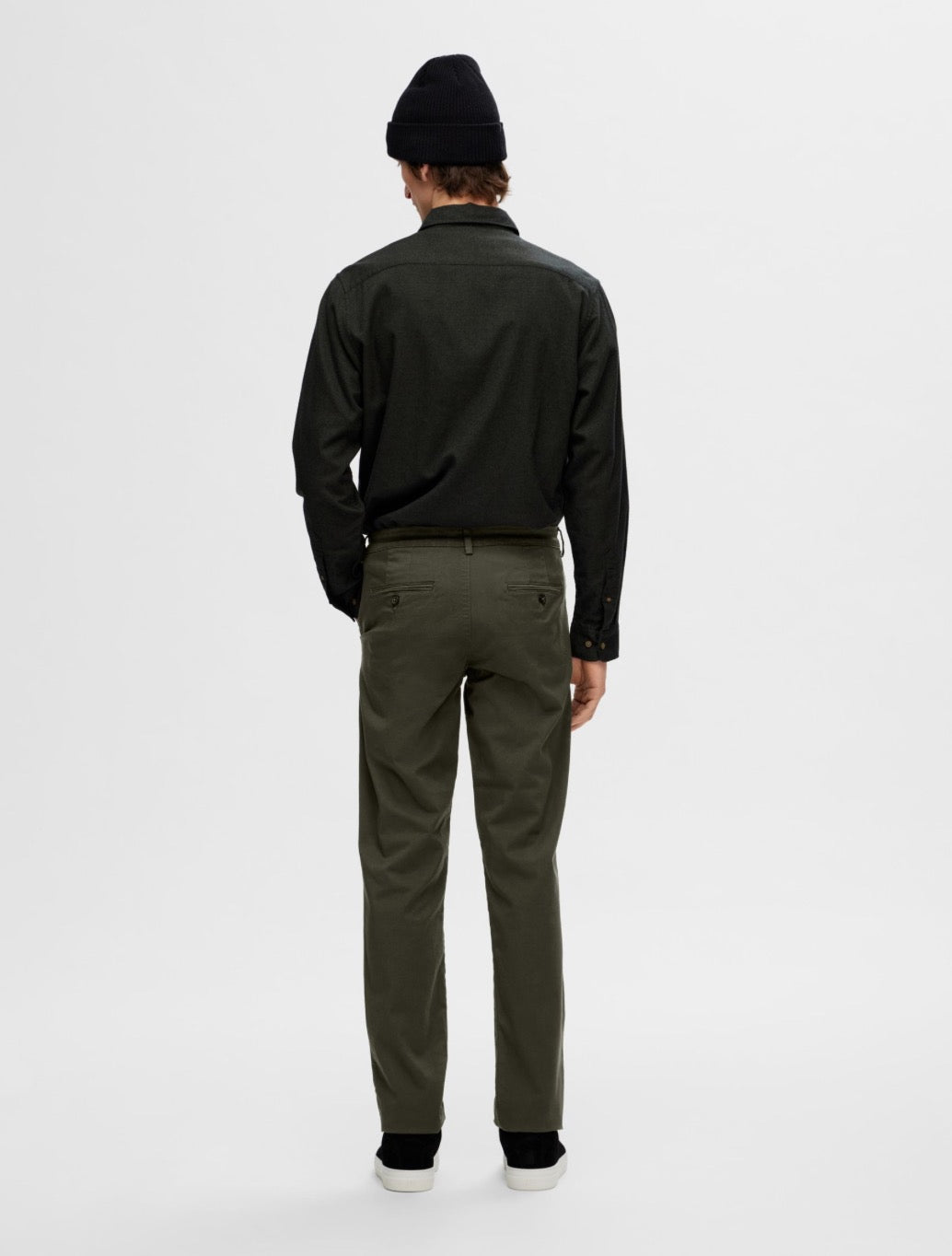 Selected - Miles Slim Fit Chino - Dark Green