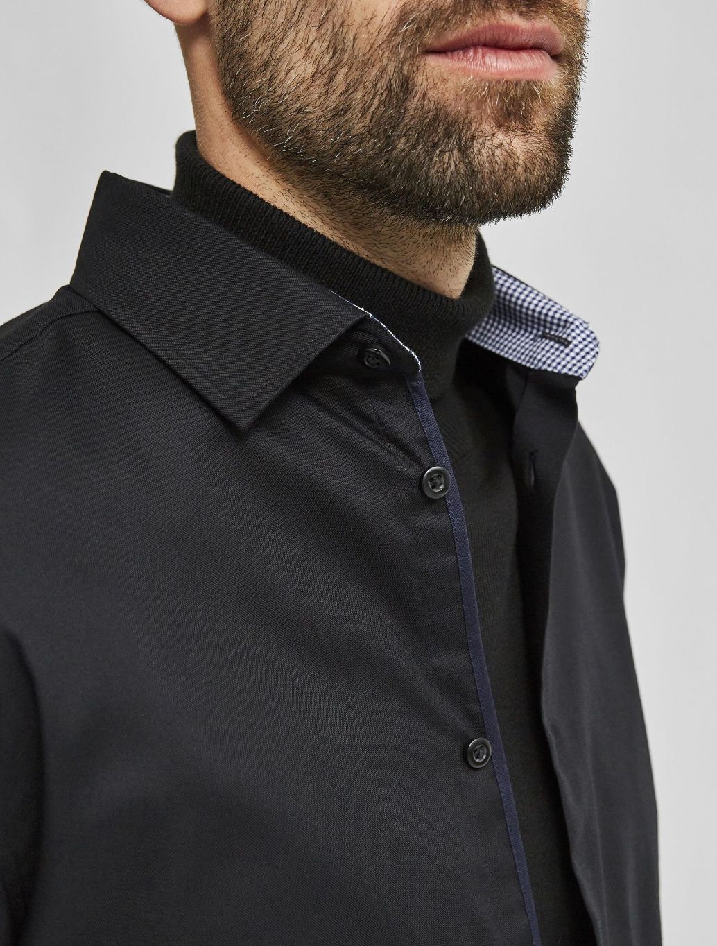 Selected - New Mark Shirt - Black