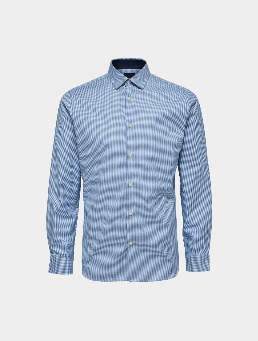 Selected - New Mark Shirt - Light Blue Check