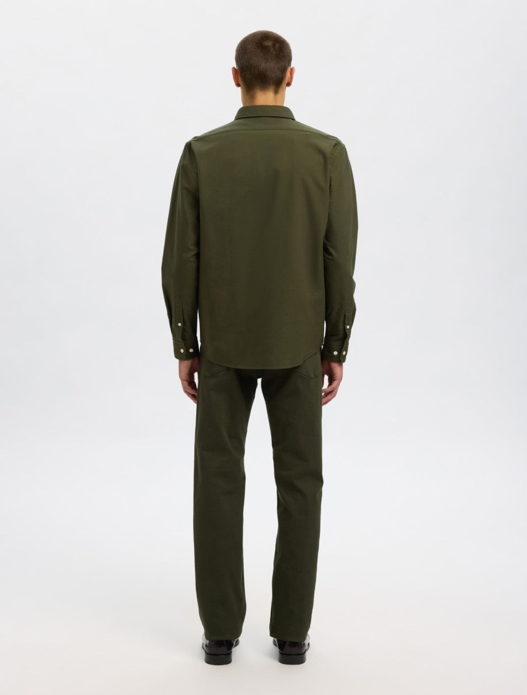 Selected Homme - Rick Oxford Shirt - Dark Green