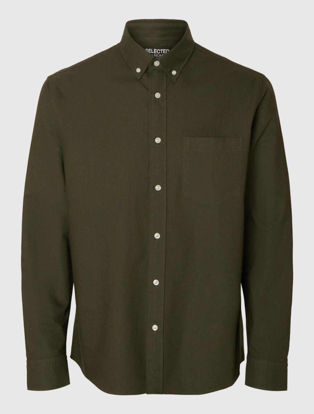 Selected Homme - Rick Oxford Shirt - Dark Green