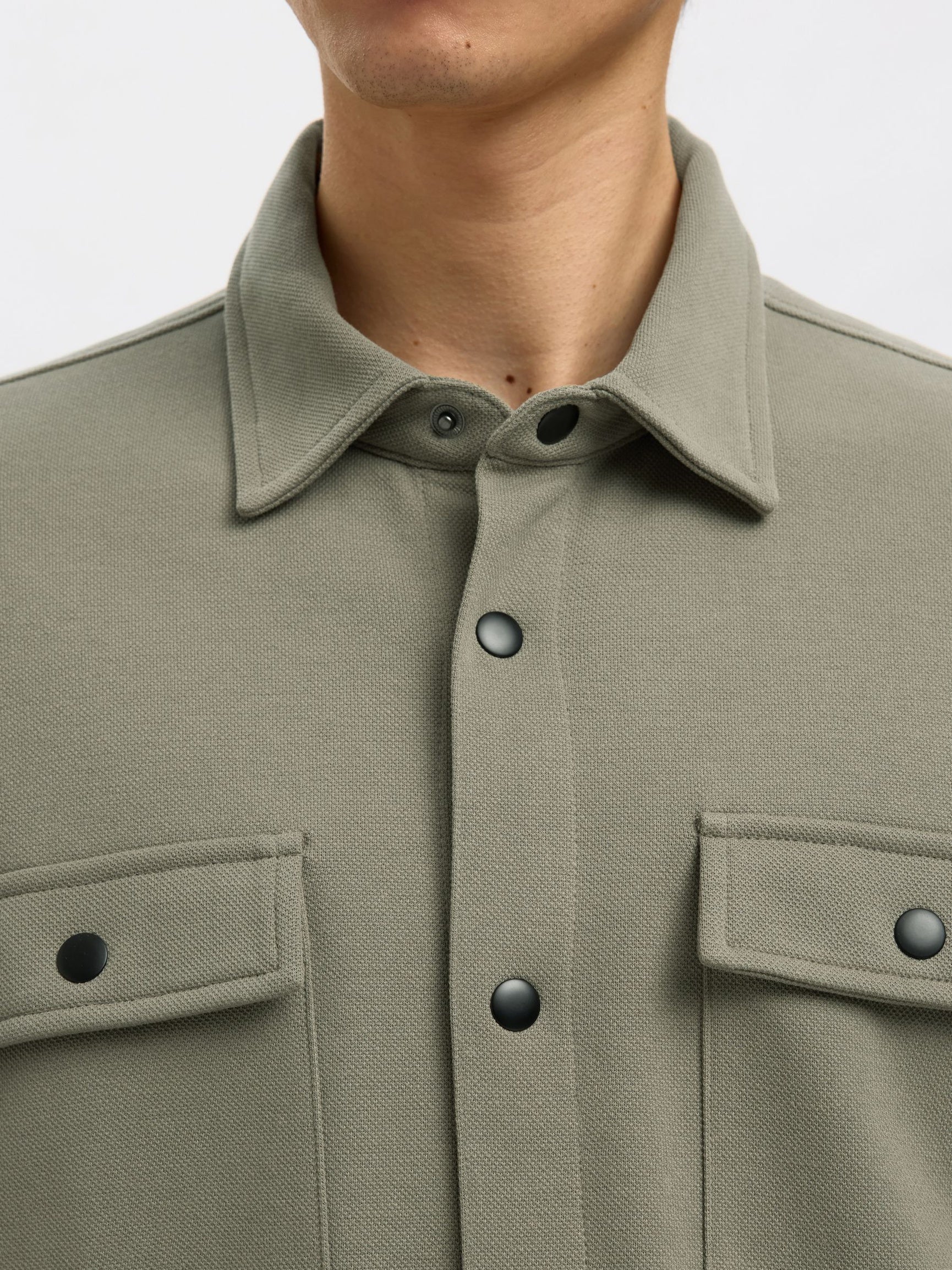 Selected - Jackie Classic Overshirt - Khaki