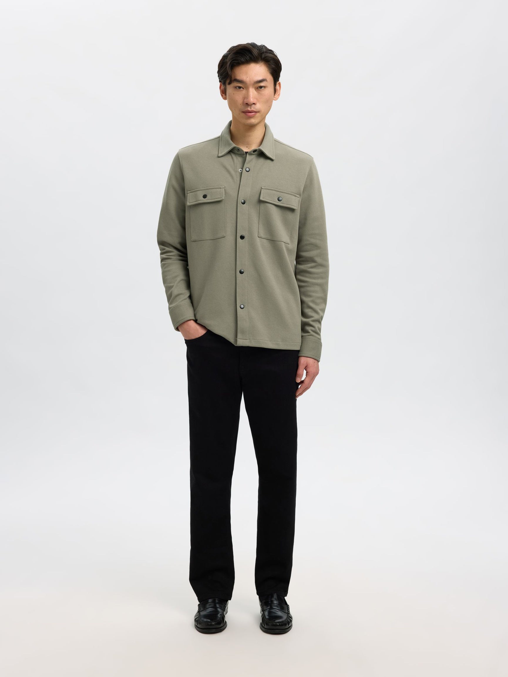 Selected - Jackie Classic Overshirt - Khaki