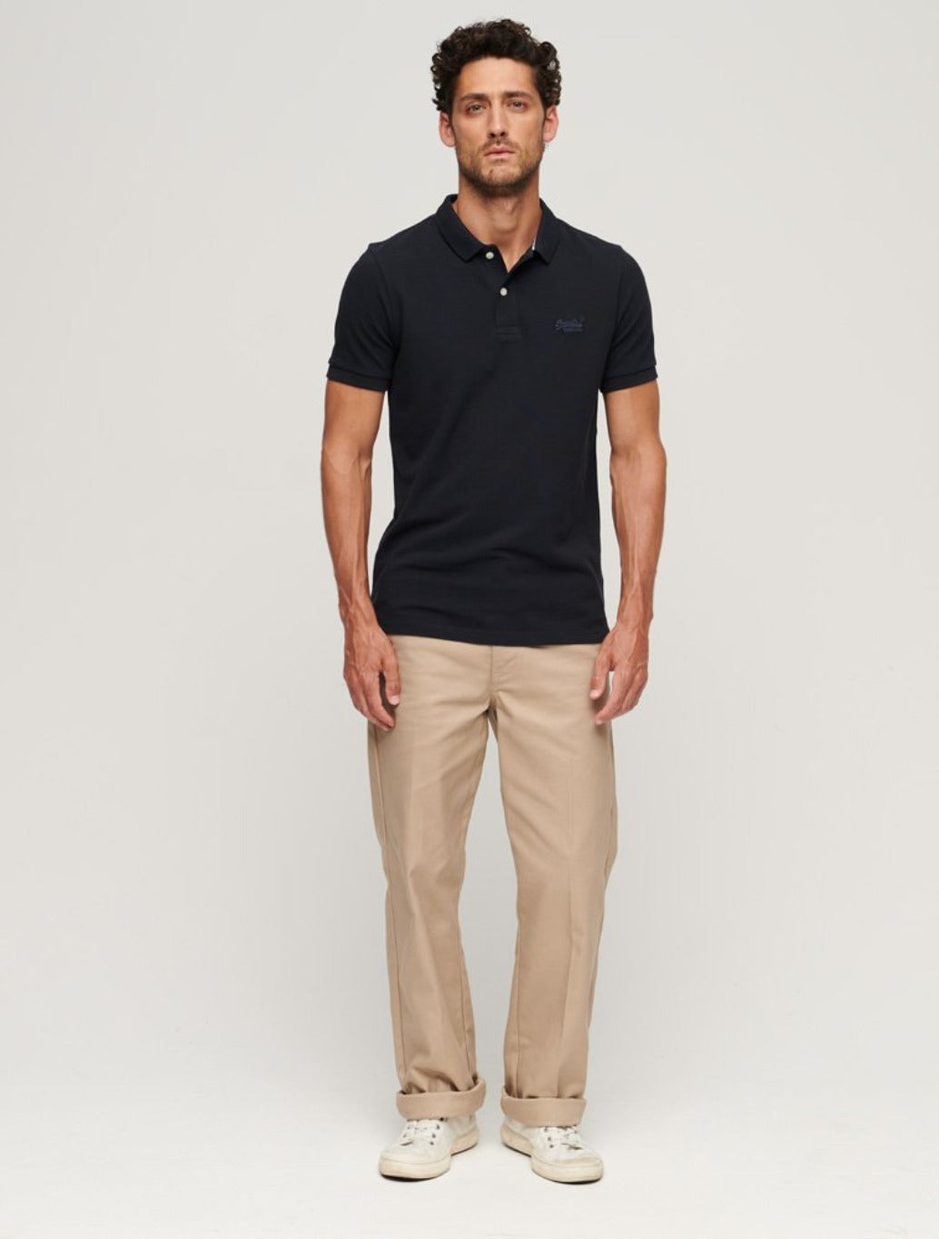 Superdry - Classic Pique Polo Shirt - Navy
