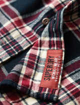 Superdry - Organic Cotton Lumberjack Check Shirt - Red Check
