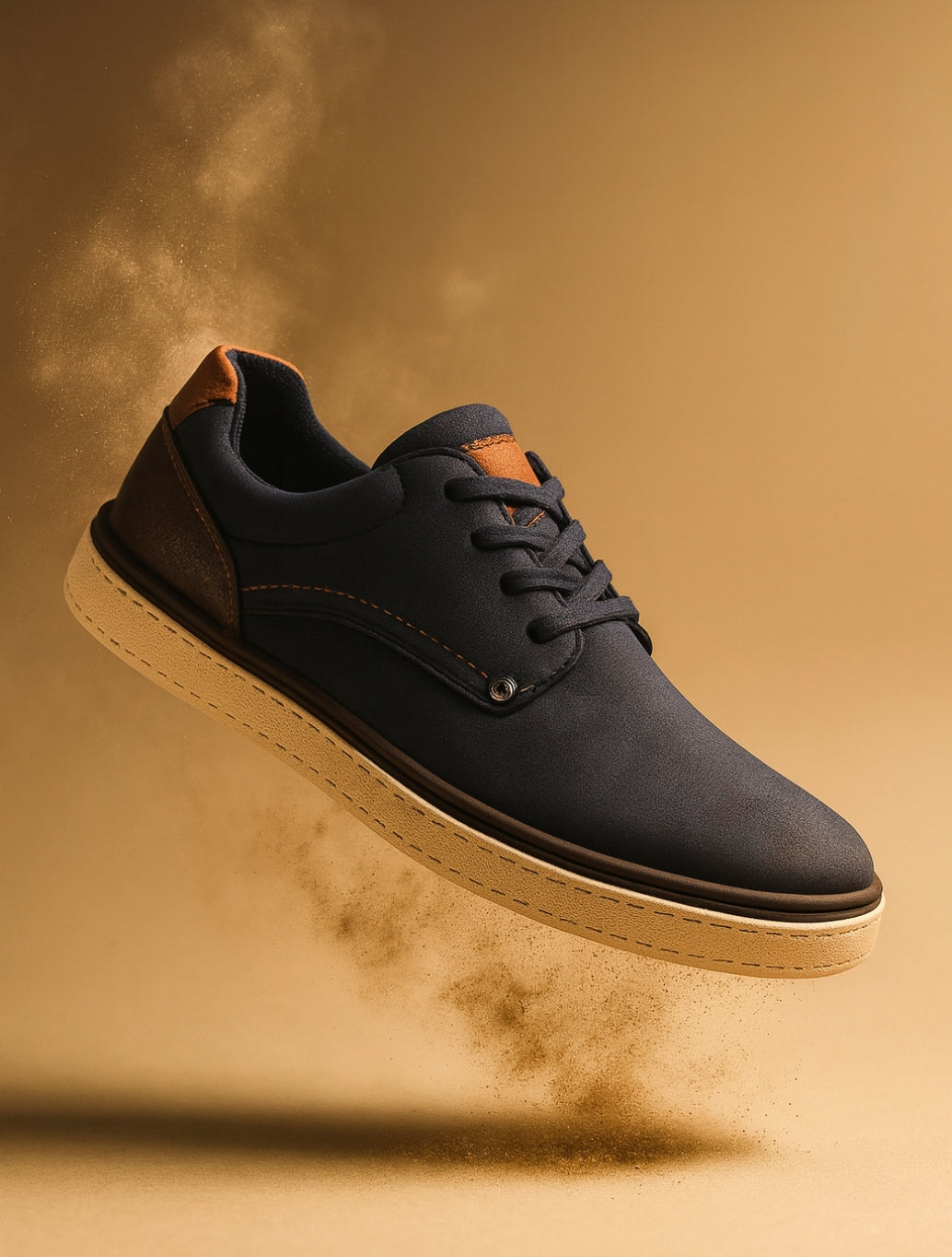 Tommy Bowe Shoe - Nuno Casual Shoe - Navy