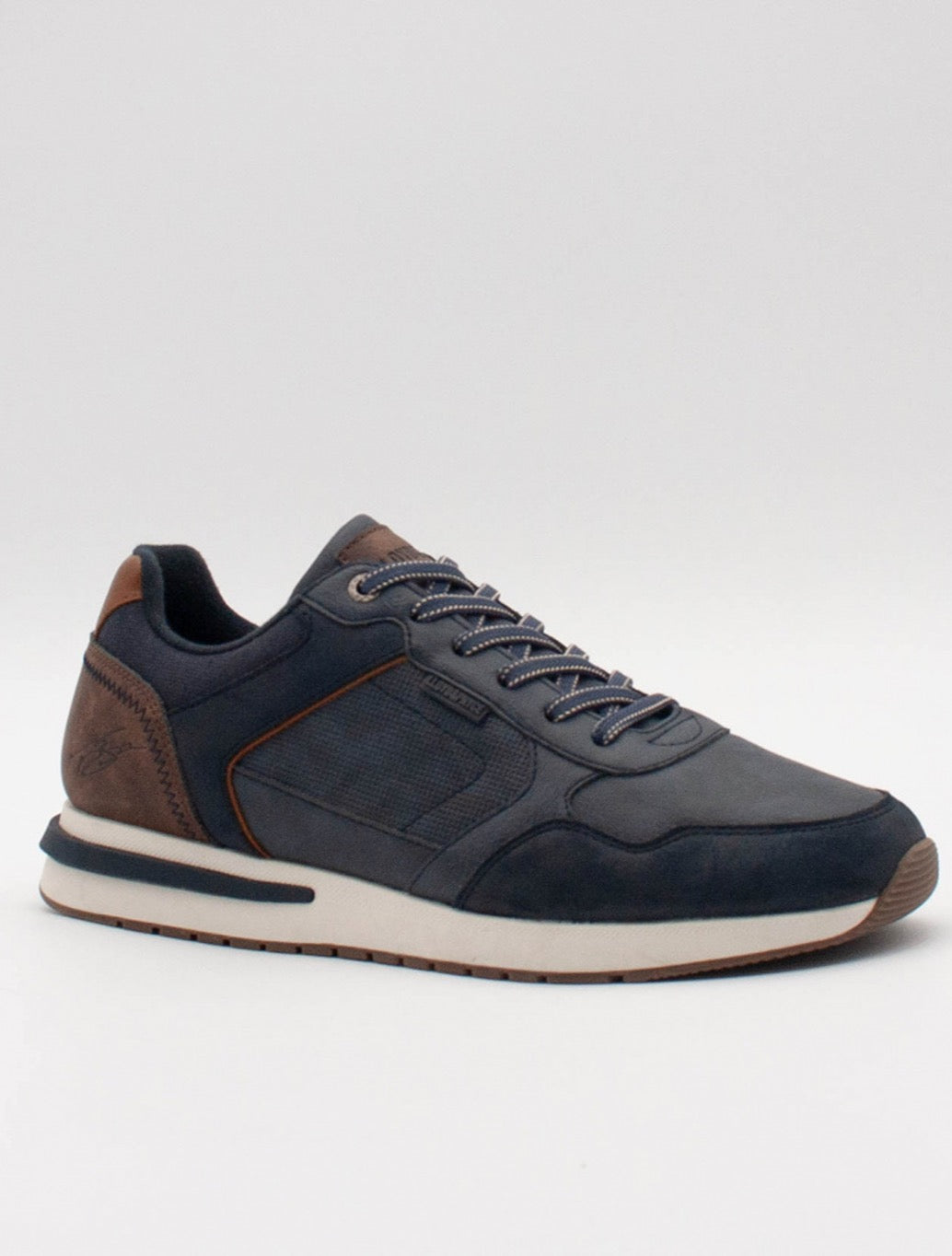 Tommy Bowe Laforga Casual Trainer in Navy