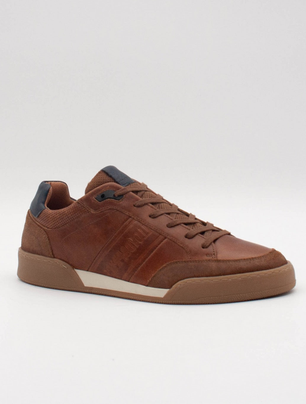 Tommy Bowe Nyakane Leather Shoe in Camel