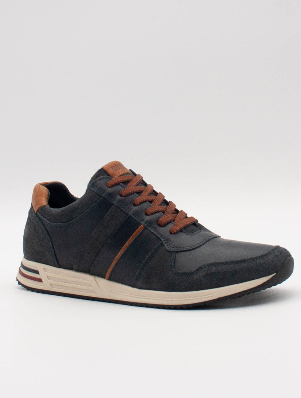 Tommy Bowe Shoe - Skelton Casual Trainer - Navy