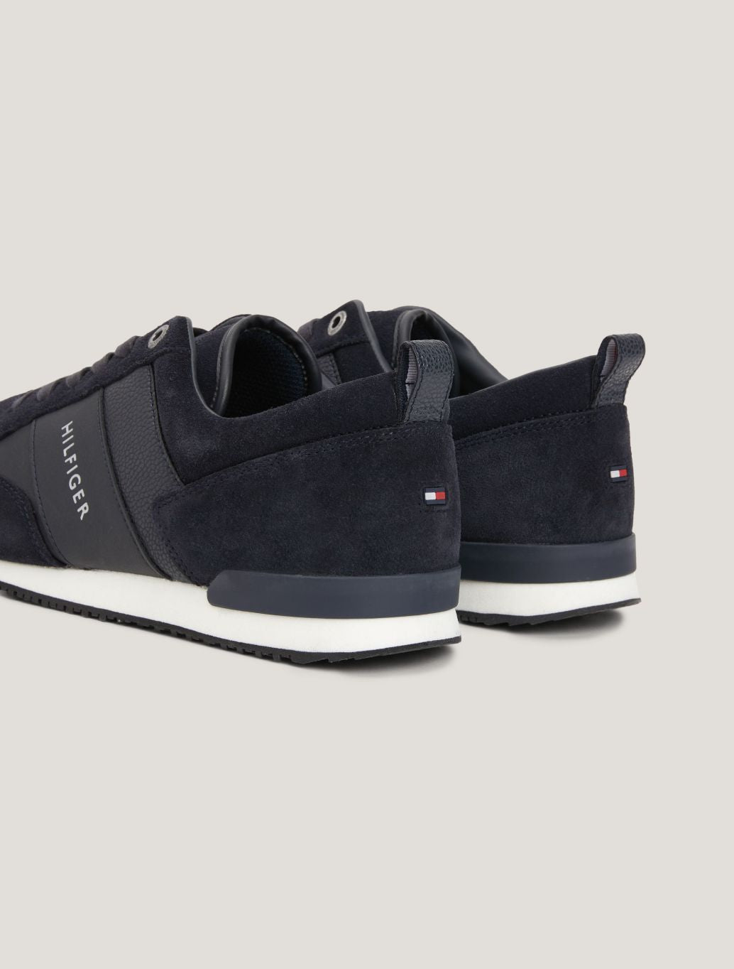 Tommy Hilfiger - Iconic Lace-Up Trainers - Navy