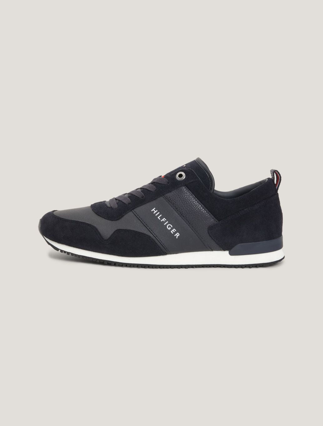 Tommy Hilfiger - Iconic Lace-Up Trainers - Navy