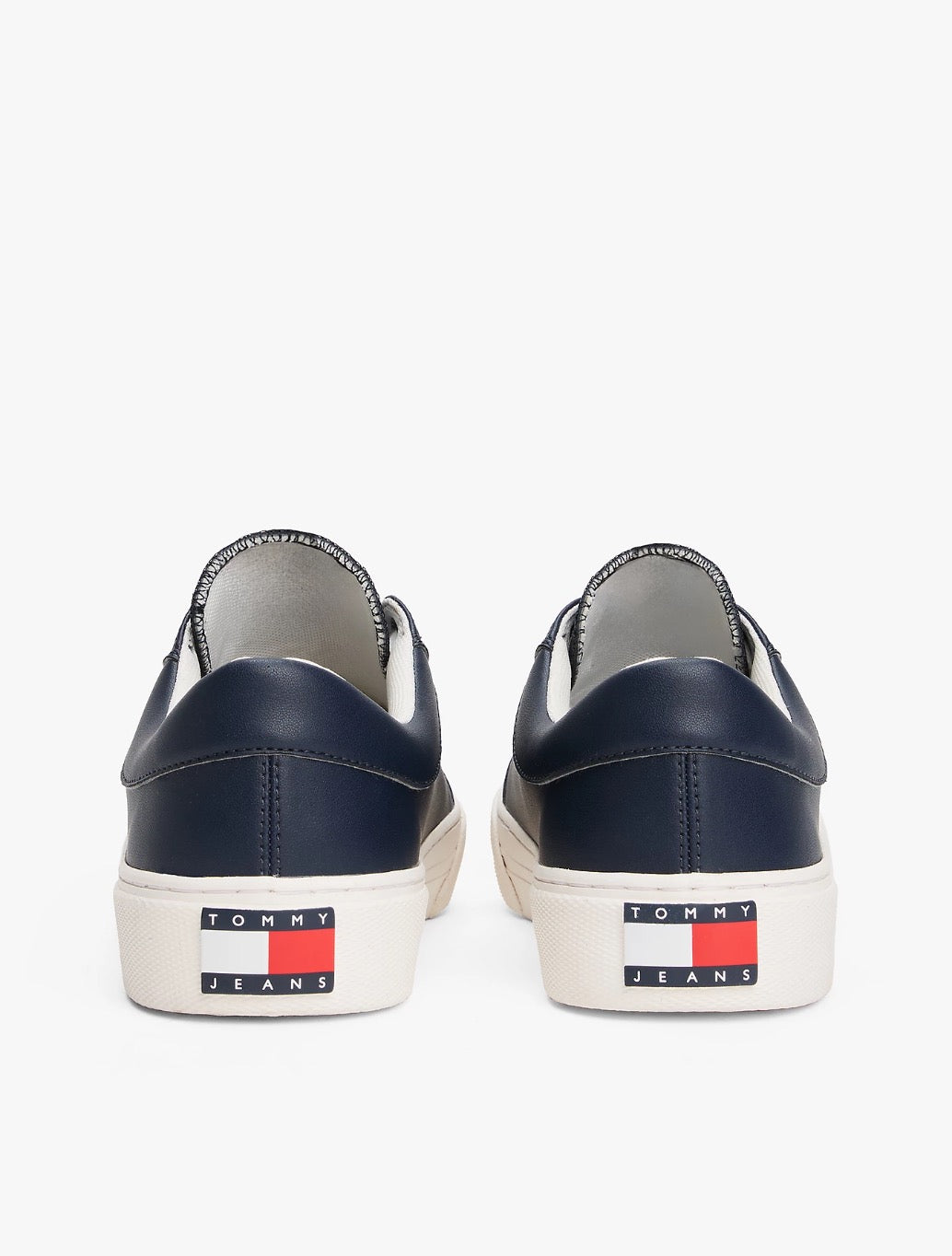 Tommy Hilfiger - Logo Tag Derby Trainers - Navy
