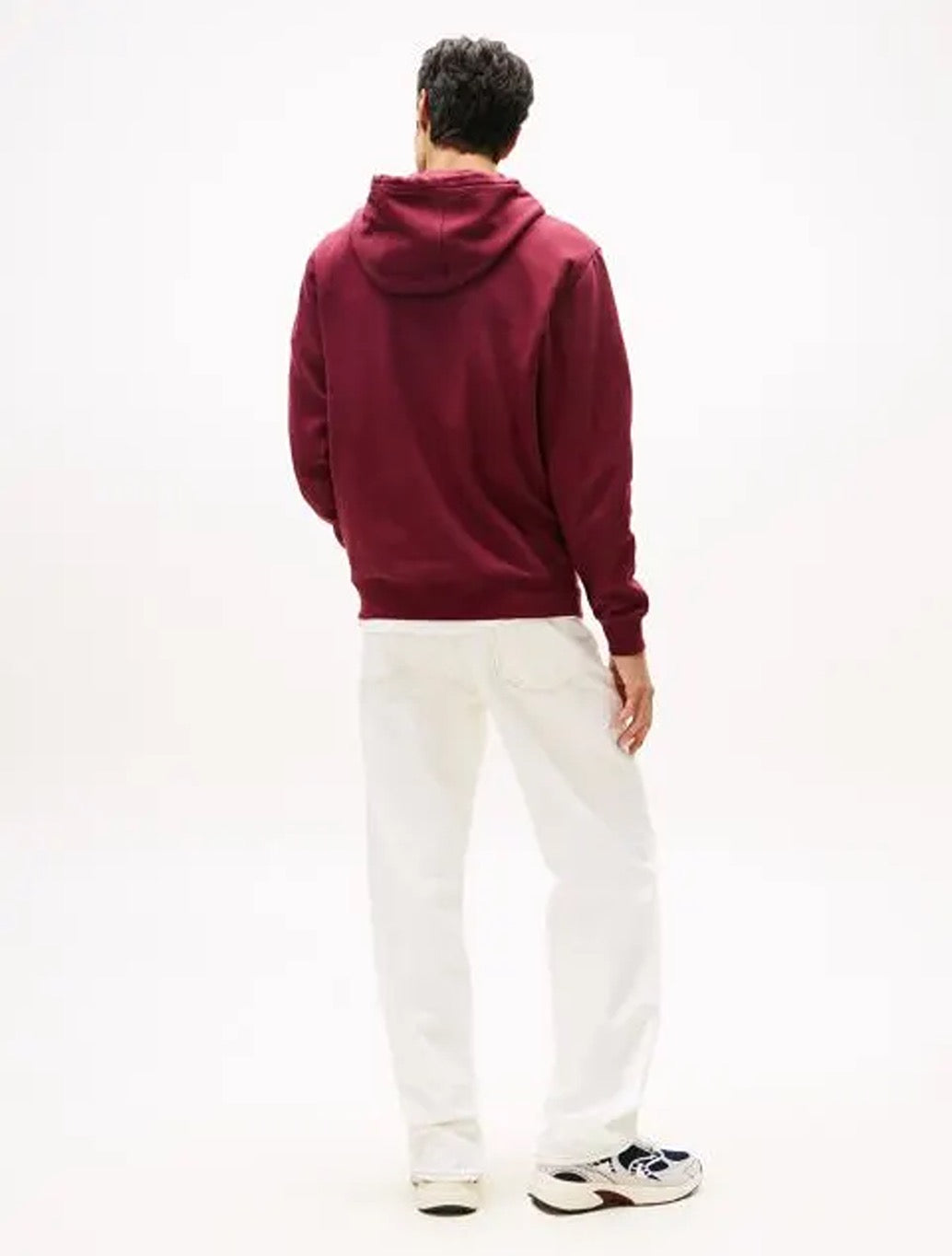 Tommy Jeans - Brushed Fleece Hoody - Wine