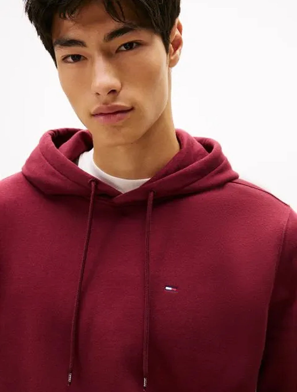 Tommy Jeans - Brushed Fleece Hoody - Wine