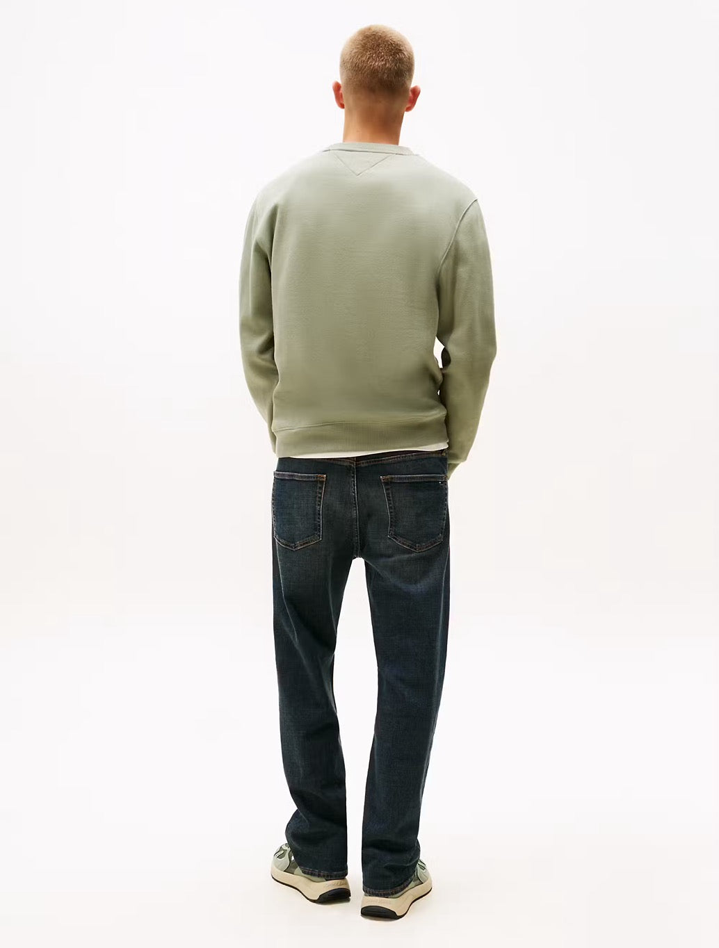 Tommy Jeans - Brushed Fleece Sweatshirt - Light Khaki