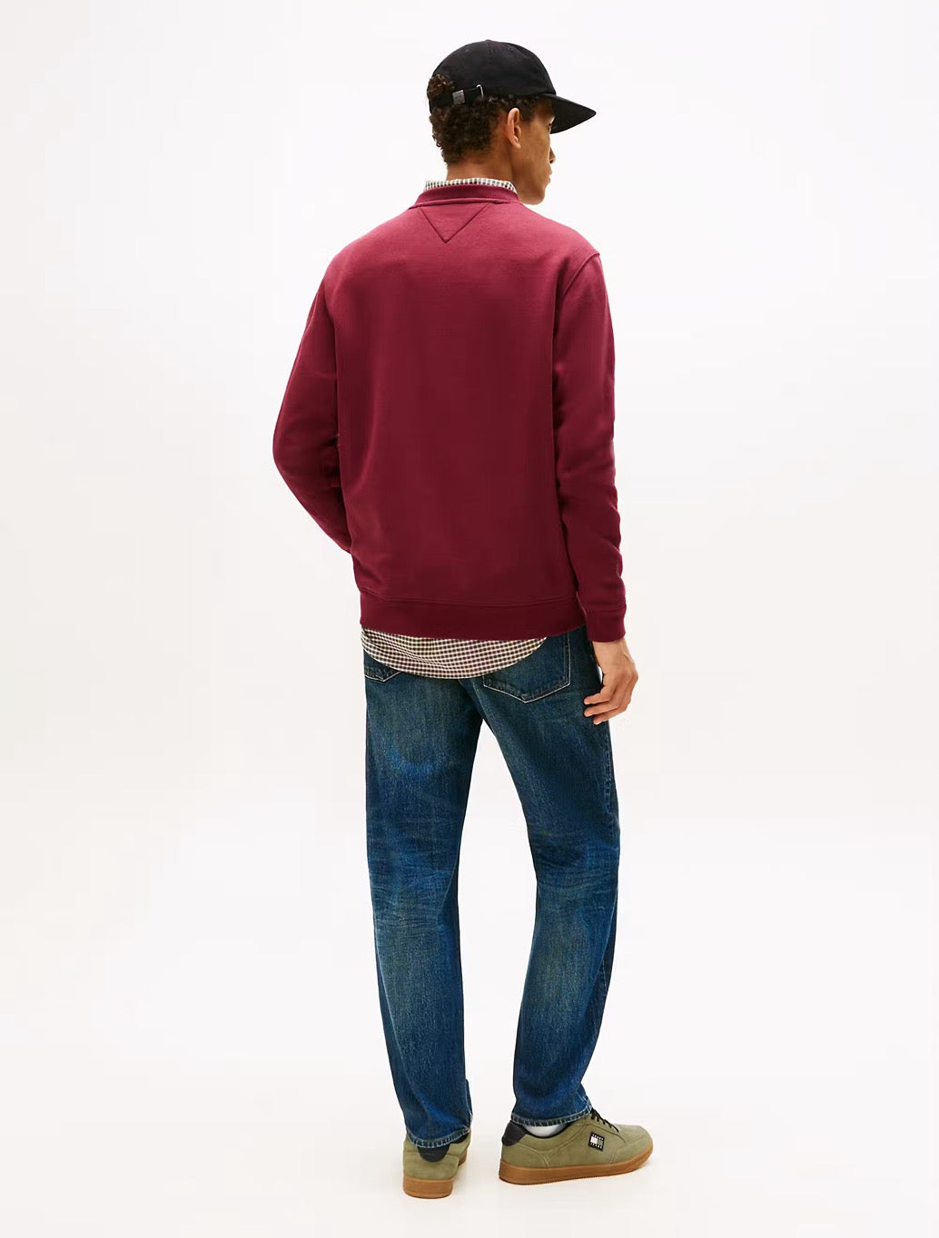 Tommy Jeans - Brushed Fleece Sweatshirt - Wine