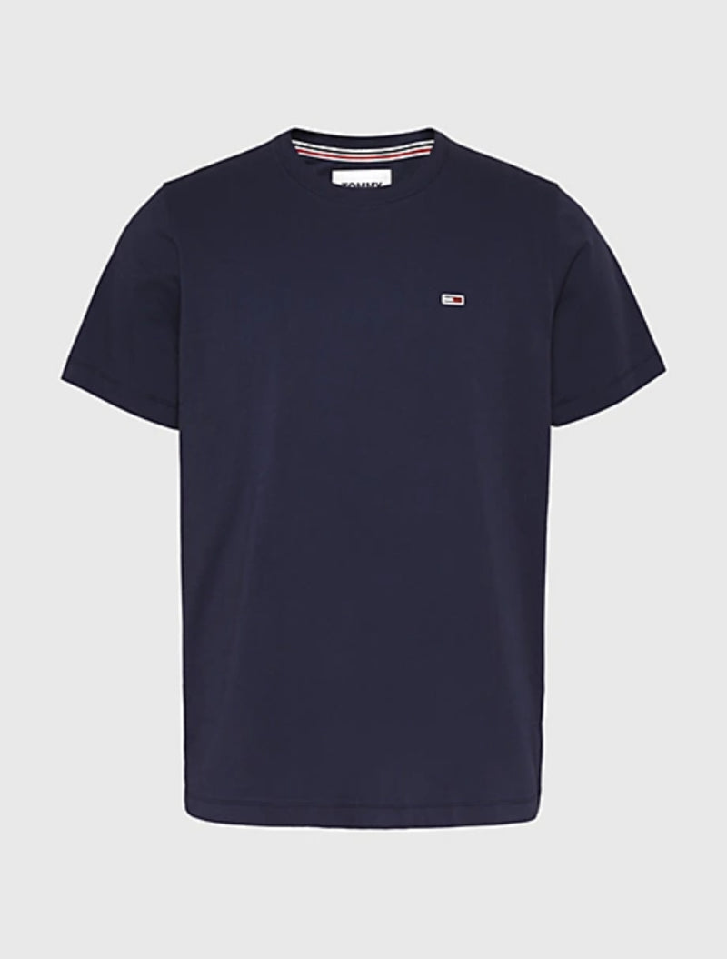 Tommy Jeans - Classic Regular Fit Crew T-Shirt - Navy