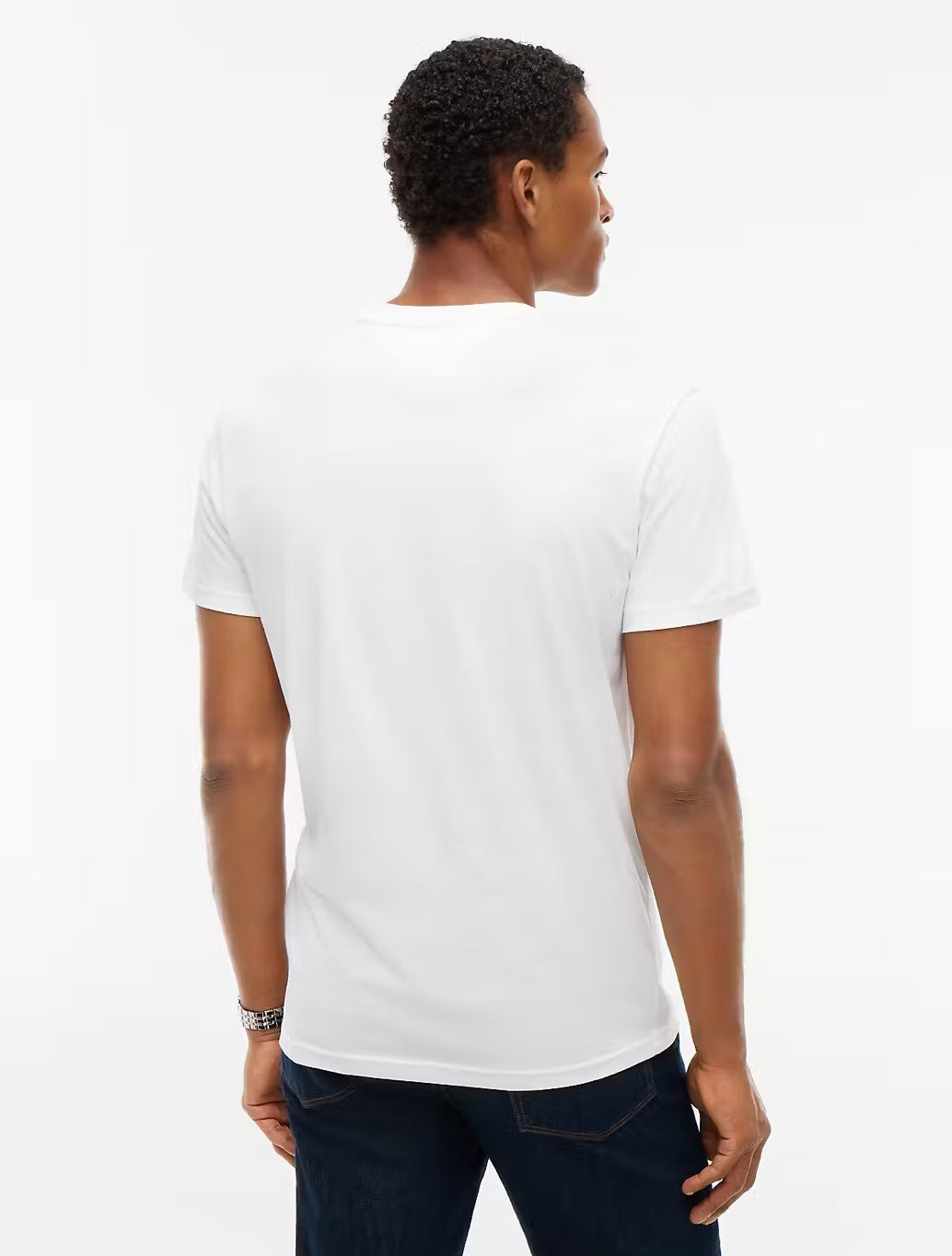 Tommy Jeans DNA Play Slim Fit T-Shirt in Ecru