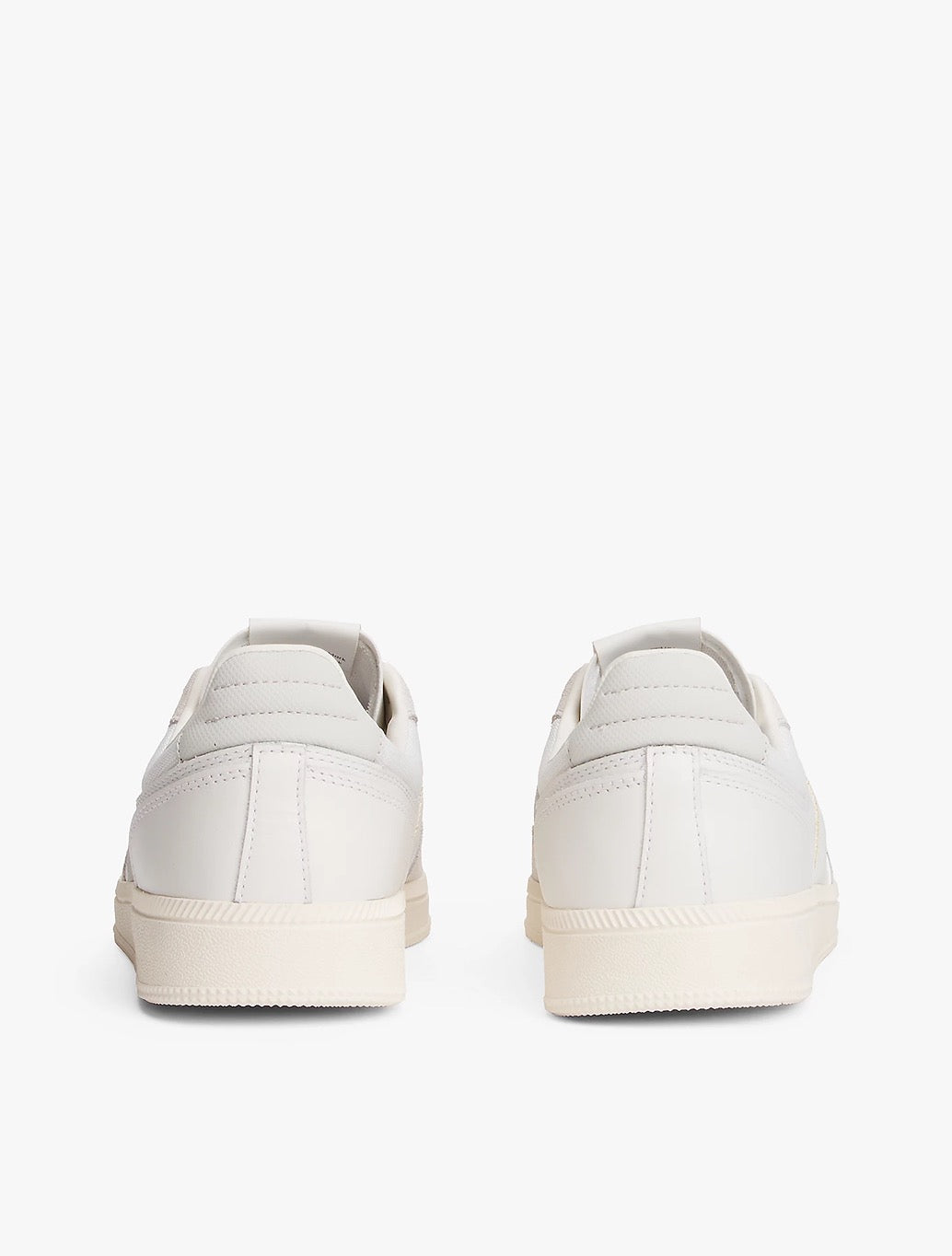 Tommy Jeans - Greenwich Tonal Logo Suede Trainers - Ecru