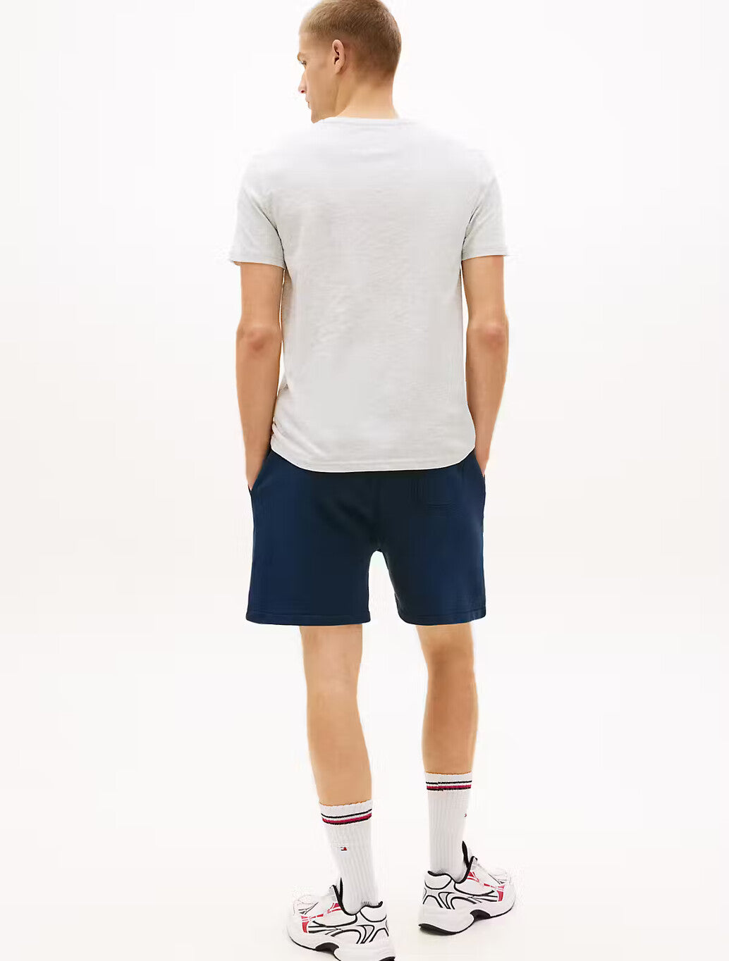 Tommy Jeans Jaspe Slim Fit T-Shirt in Light Grey
