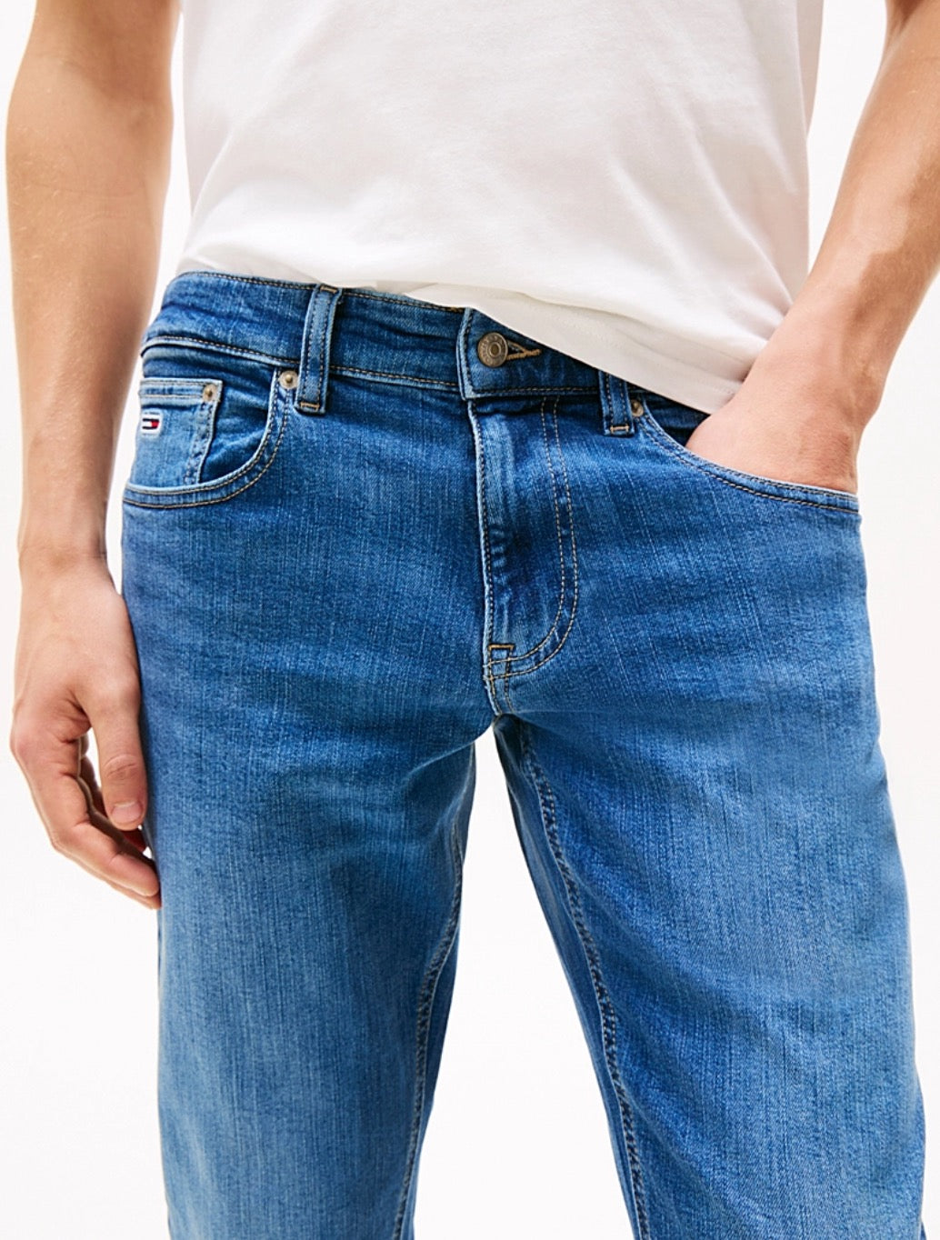 Tommy Jeans - New Scanton Slim Jean - Denim Blue