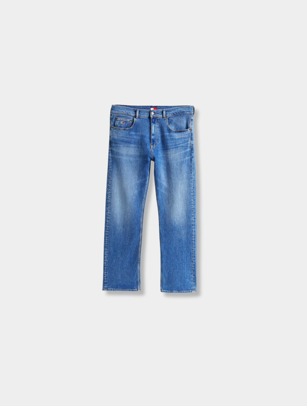 Tommy Jeans - Otis Faded Straight Leg Jeans - Denim Blue
