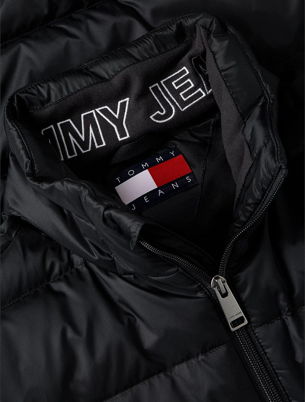 Tommy Jeans Packable Down Jacket in Black