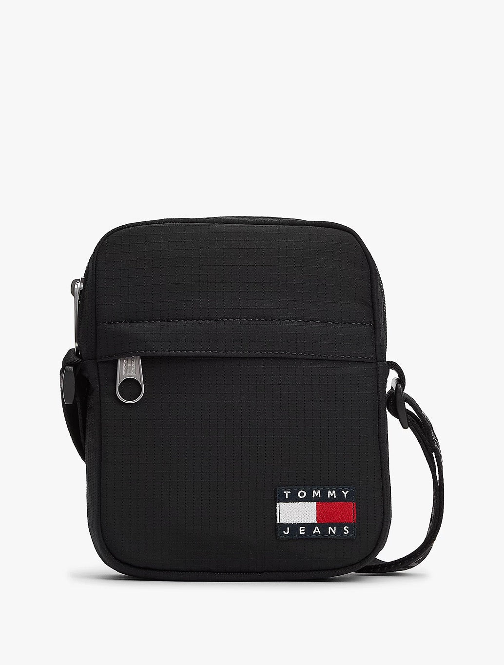 Tommy Jeans Ripstop Reporter Bag in Black