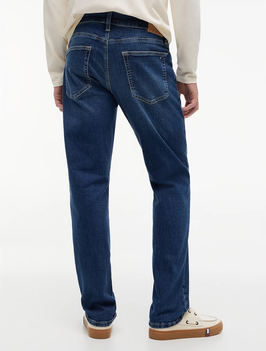 Tommy Jeans Ryan Slim Straight Jeans in Denim Blue