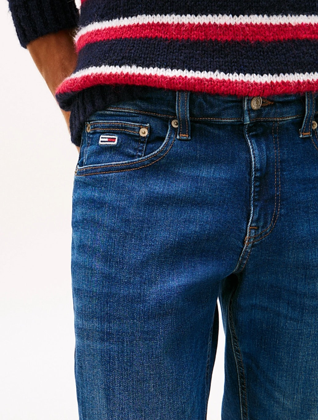 Tommy Jeans - New Scanton Slim Jean - Denim Dark
