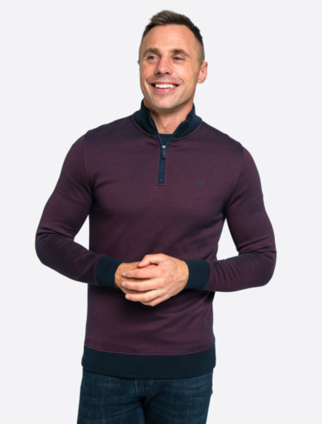 XV Kings - Utah Warriors Half Zip Sweat - Burgundy