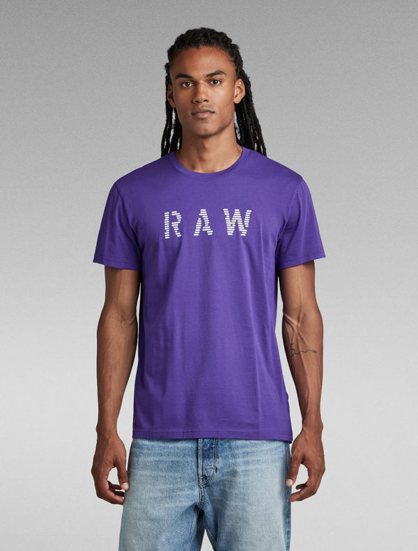G-Star Raw - Raw Printed T-Shirts - Purple