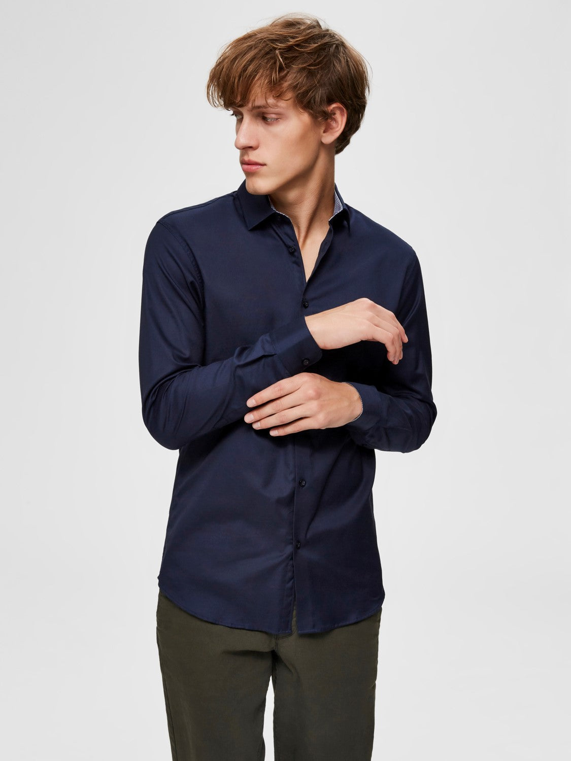 Selected - New Mark Shirt - Navy