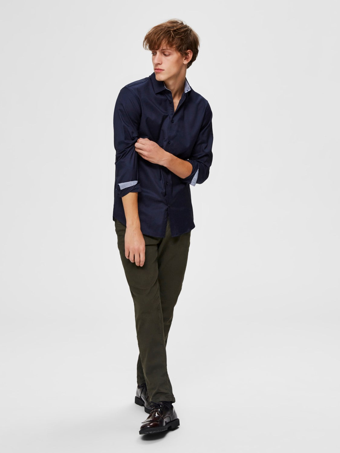 Selected - New Mark Shirt - Navy