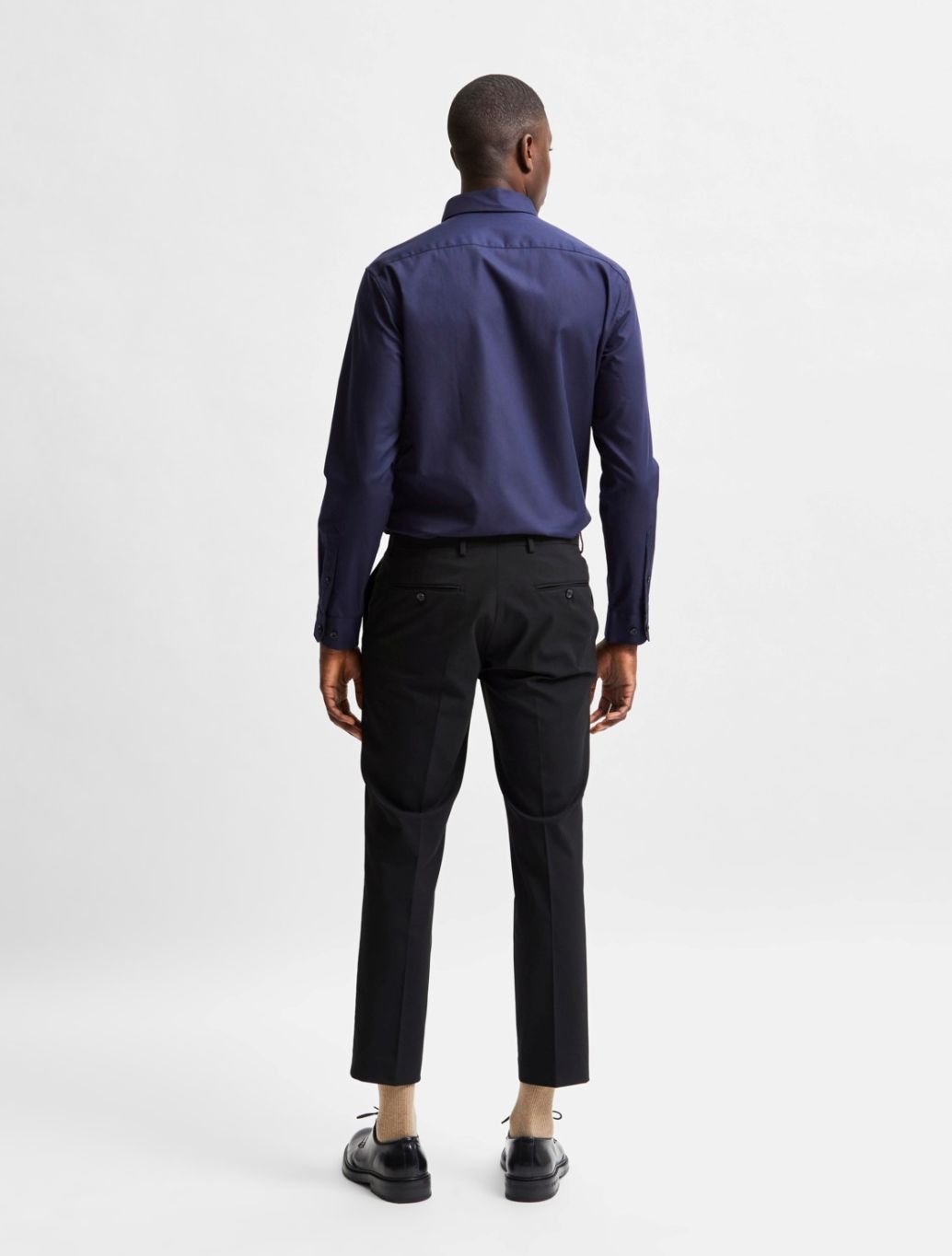 Selected - Ethan Slim Fit Dress Shirt - Navy