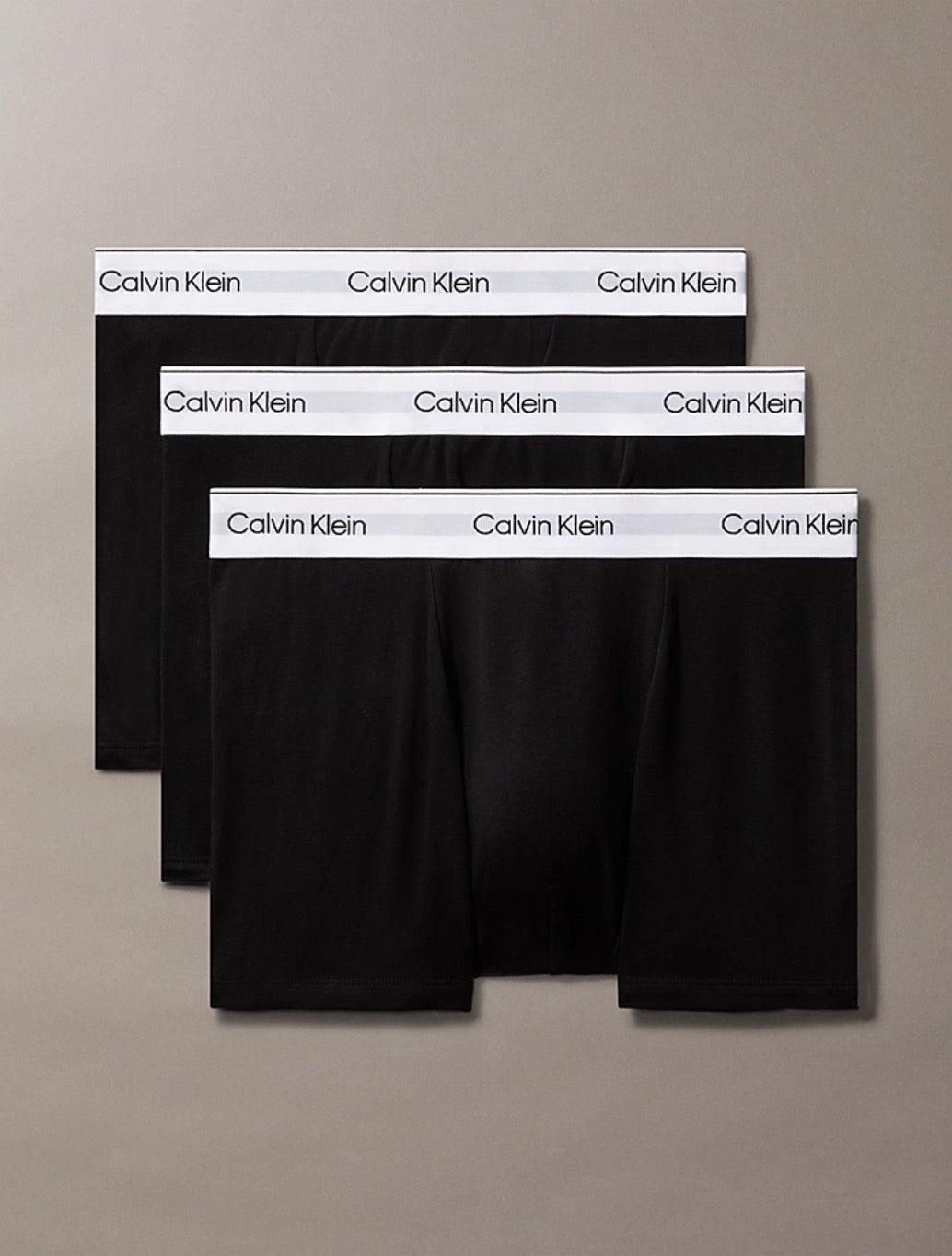 Calvin Klein - 3 Pack Boxer Briefs - Black
