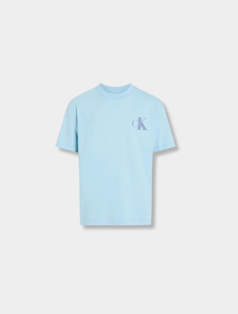 Calvin Klein - Bold CK Logo T-Shirt - Light Blue