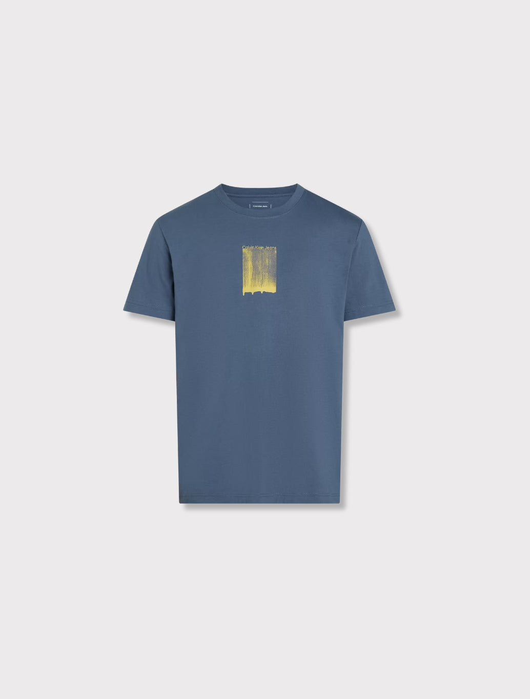 Calvin Klein - Brush Stroke Graphic T-Shirt - Storm Blue