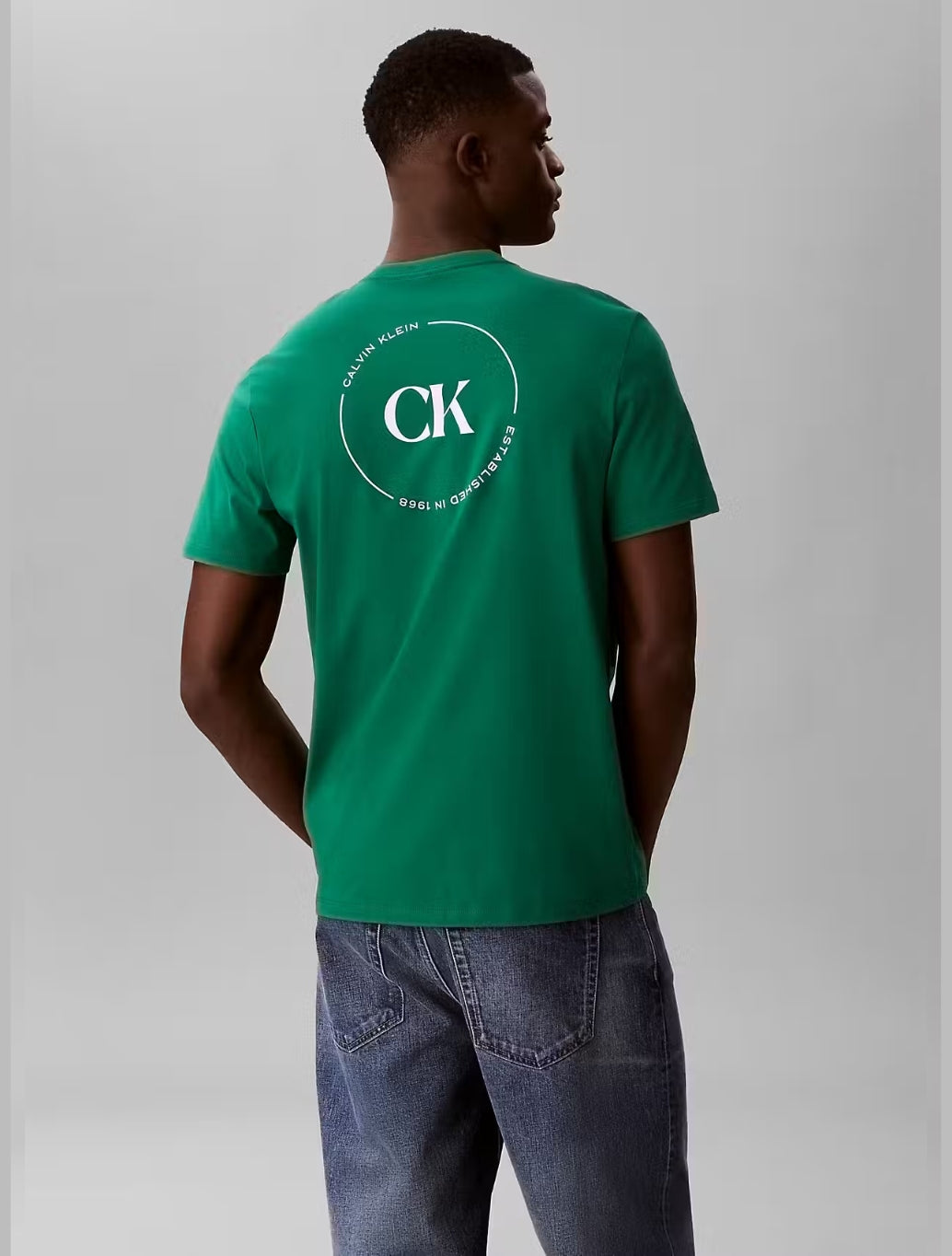 Calvin Klein - Circle Graphic T-Shirt - Green