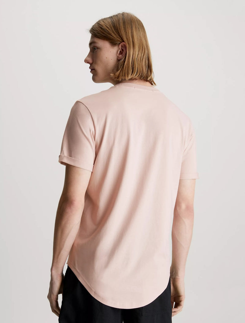 Calvin Klein - Cotton Badge T-Shirt - Light Pink