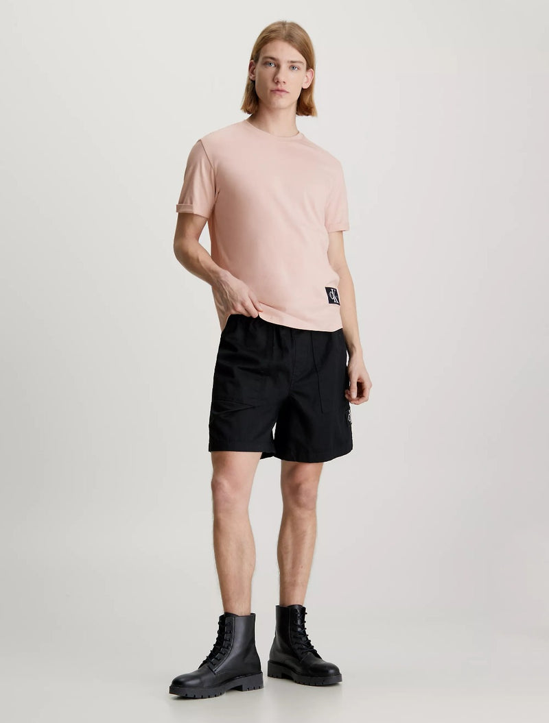 Calvin Klein - Cotton Badge T-Shirt - Light Pink