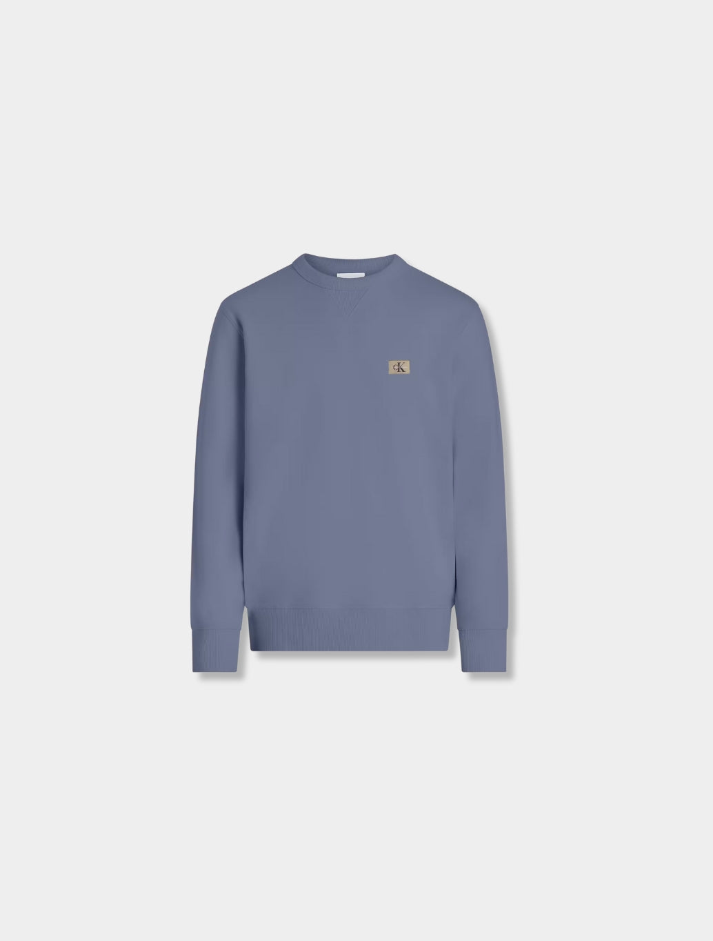 Calvin Klein - Cotton Terry Badge Sweatshirt - Lilac