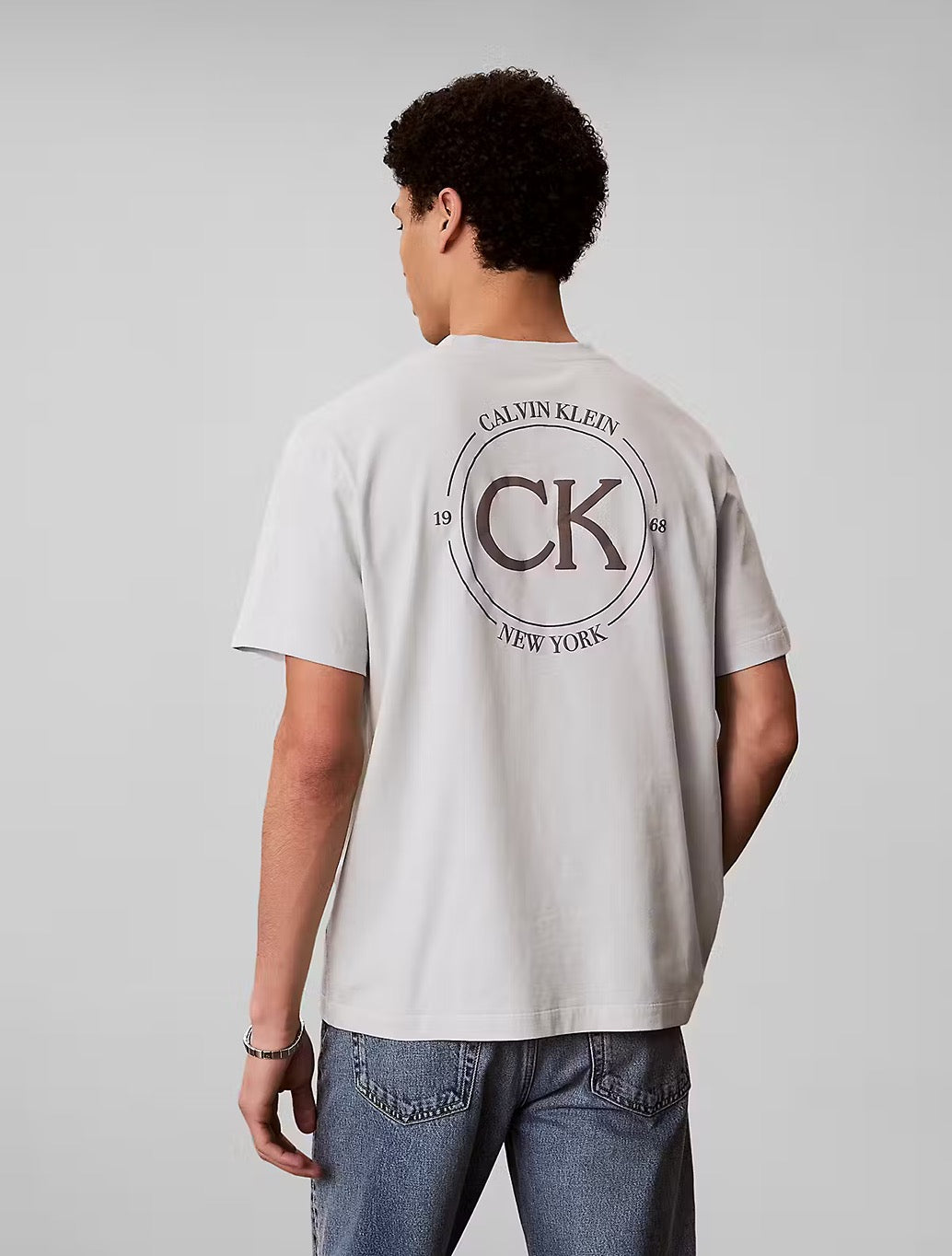 Calvin Klein CK Back Print T-Shirt - Mint