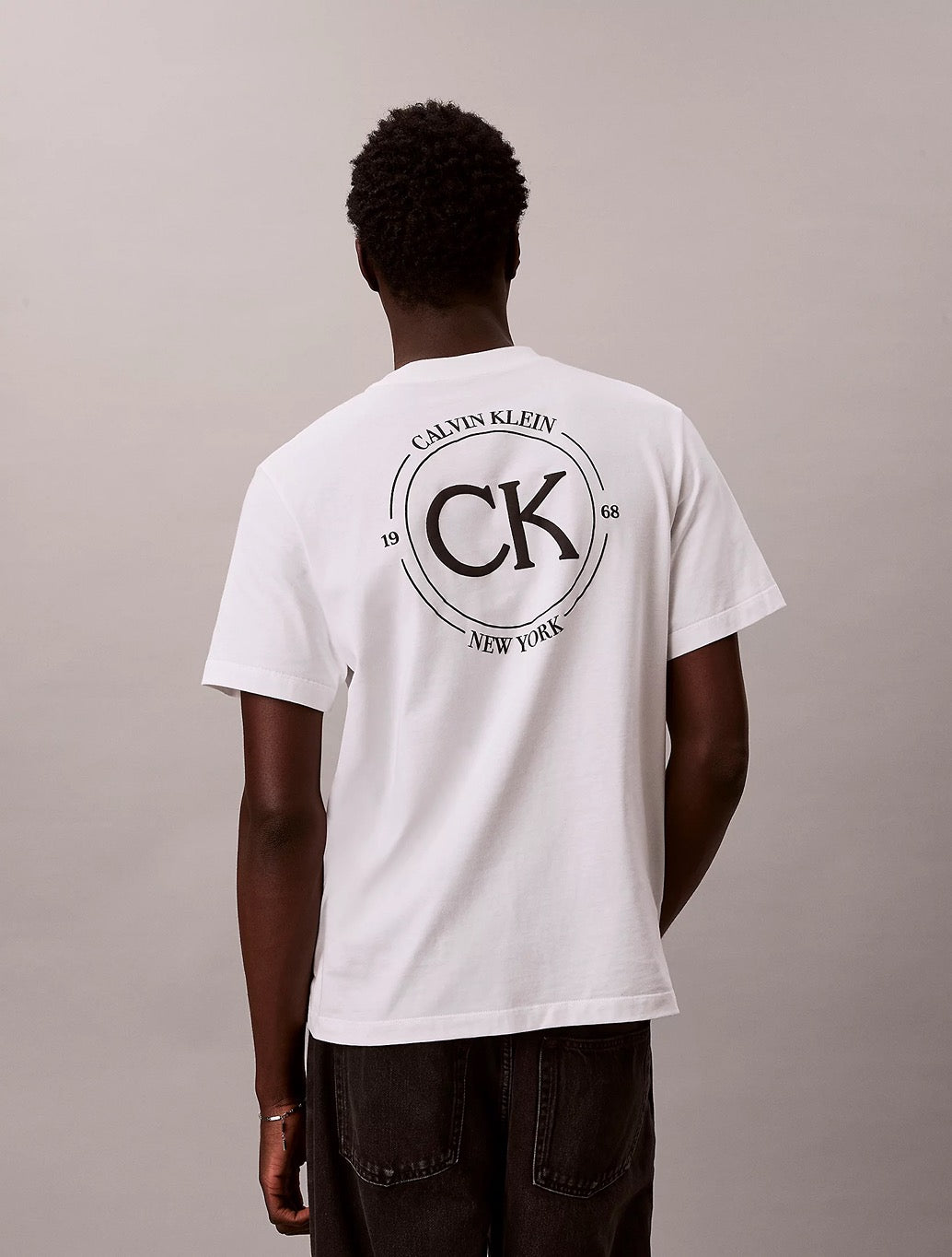 Calvin Klein CK Back Print T-Shirt - White