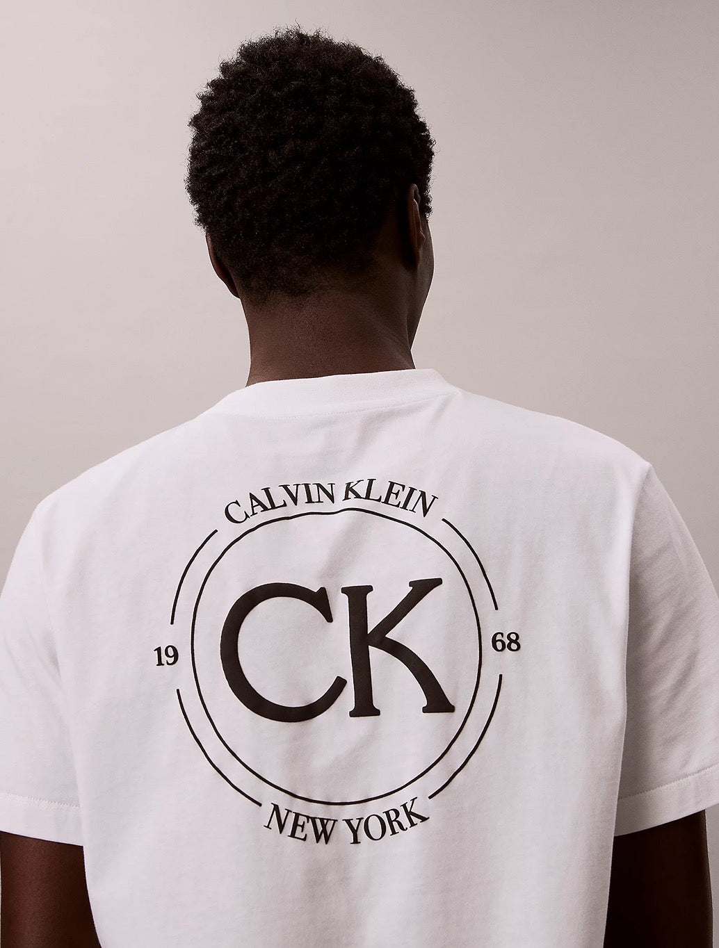Calvin Klein CK Back Print T-Shirt - White