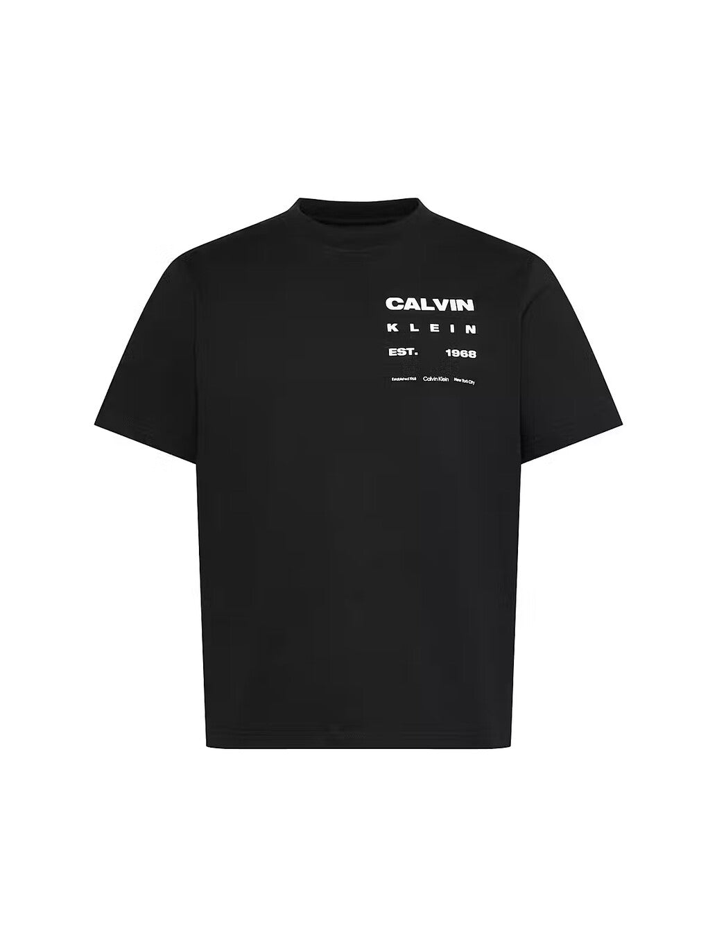 Calvin Klein Forest Back Print T-Shirt in Black