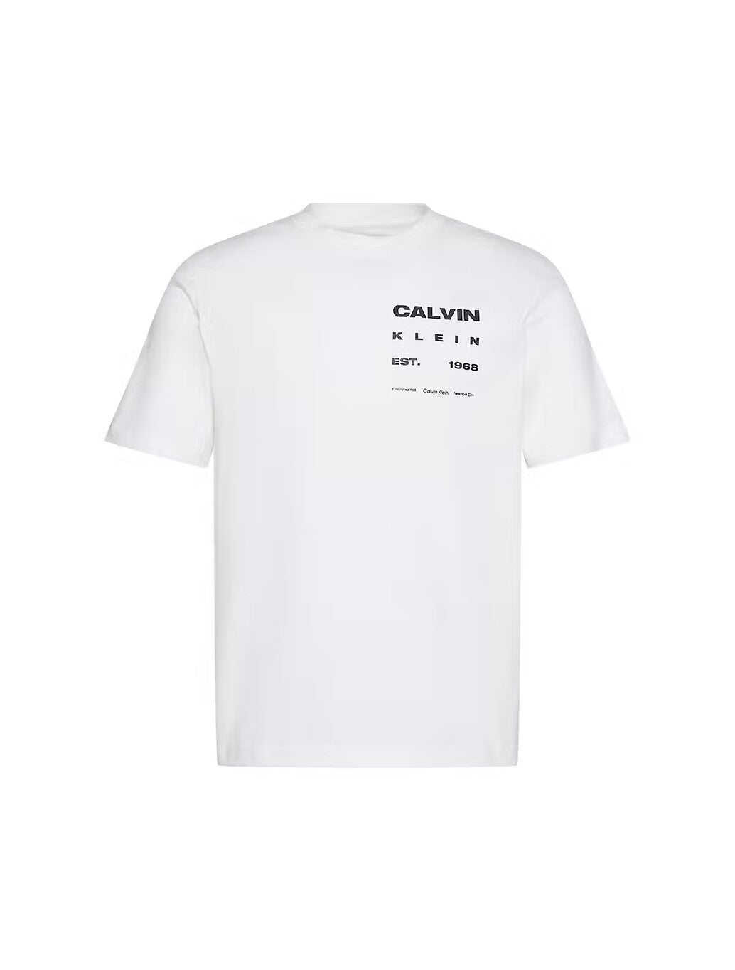 Calvin Klein Forest Back Print T-Shirt in White