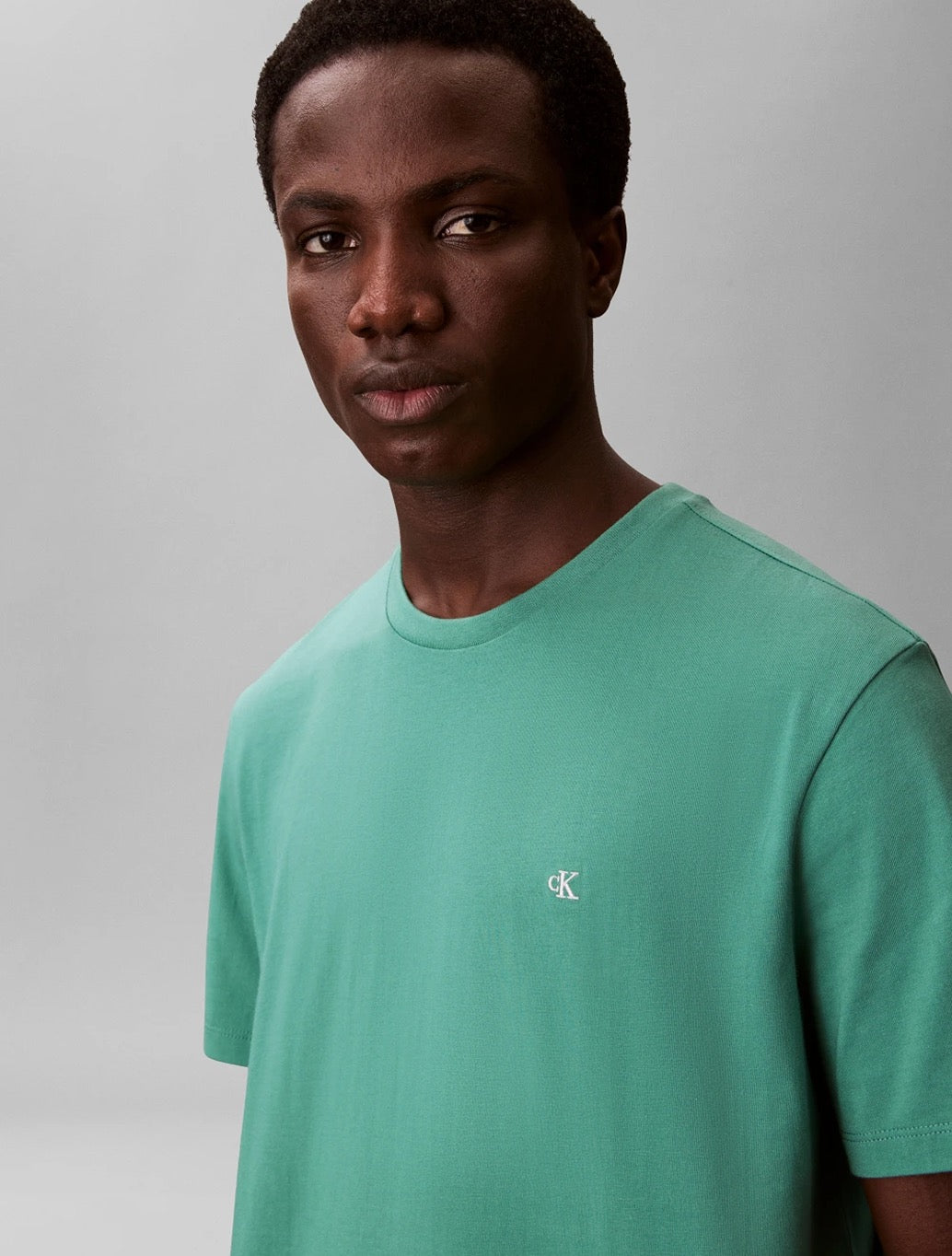 Calvin Klein Micro Logo T-Shirt in Green