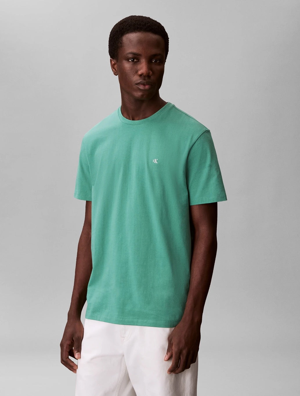 Calvin Klein Micro Logo T-Shirt in Green